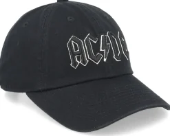 ACDC Ballpark Black Dad Cap - American Needle