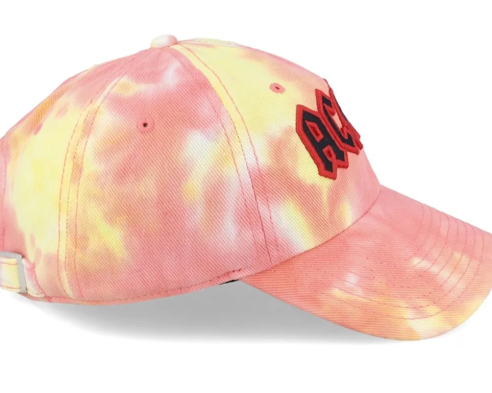 Acdc Tie Dye Ballpark Red/Orange/Yellow Dad Cap - American Needle