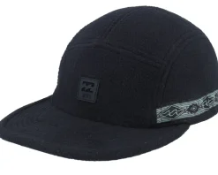 Adiv Boundary Camp Cap Black 5-Panel - Billabong
