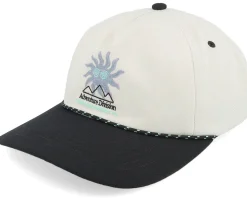 Adiv Vintage Khaki Strapback White/Black Adjustable - Billabong