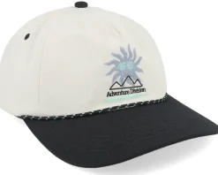 Adiv Vintage Khaki Strapback White/Black Adjustable - Billabong