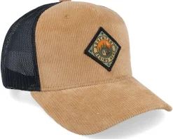 Adventure Begins Here Cord Caramel/Black A-frame - Wild Spirit