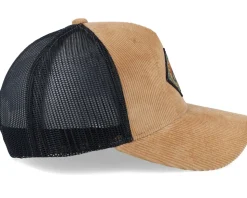 Adventure Begins Here Cord Caramel/Black A-frame - Wild Spirit