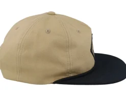 Adventure Begins Here Khaki/Black Rope Snapback - Wild Spirit