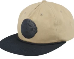 Adventures Expeditions Black Patch Khaki/Black Rope Snapback - Wild Spirit