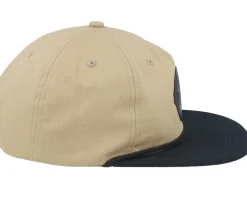 Adventures Expeditions Black Patch Khaki/Black Rope Snapback - Wild Spirit