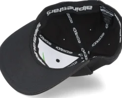 Ageless Curve Hat Black/Green Flexfit - Alpinestars