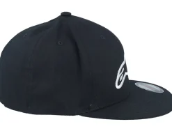 Ageless Flatbill 1 Black/White Fitted - Alpinestars