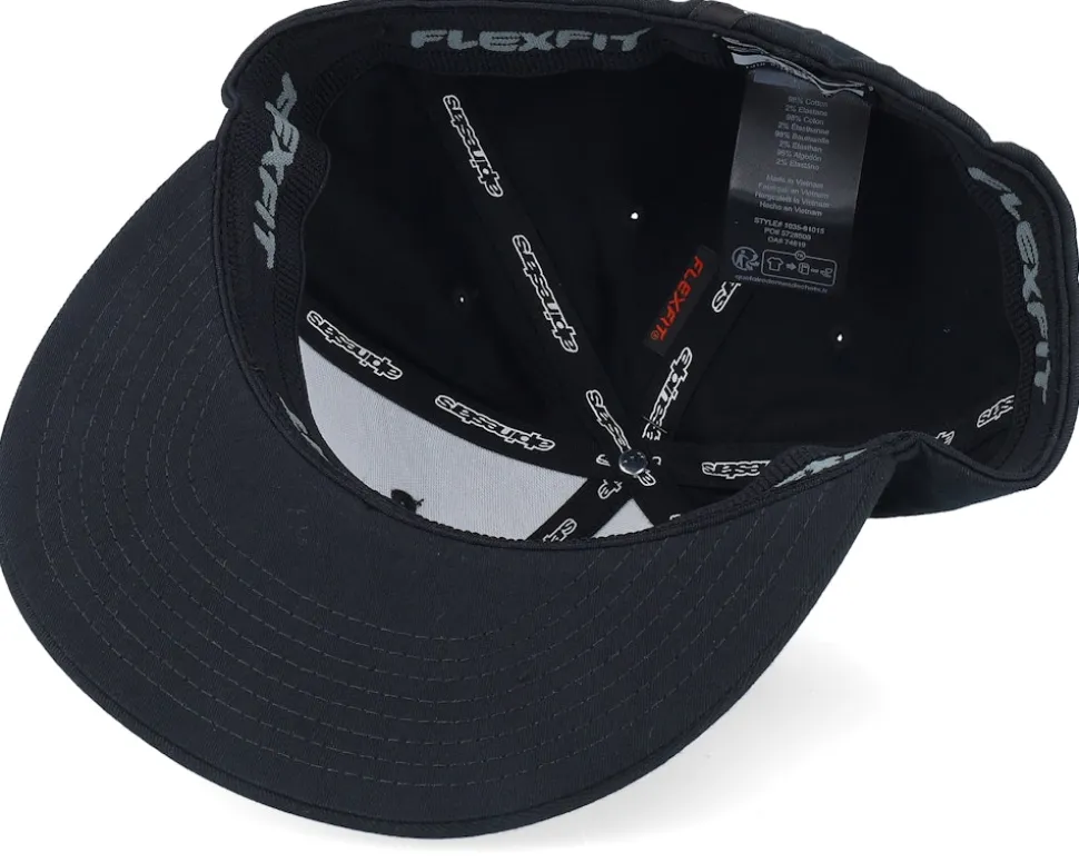 Ageless Flatbill 1 Black/White Fitted - Alpinestars