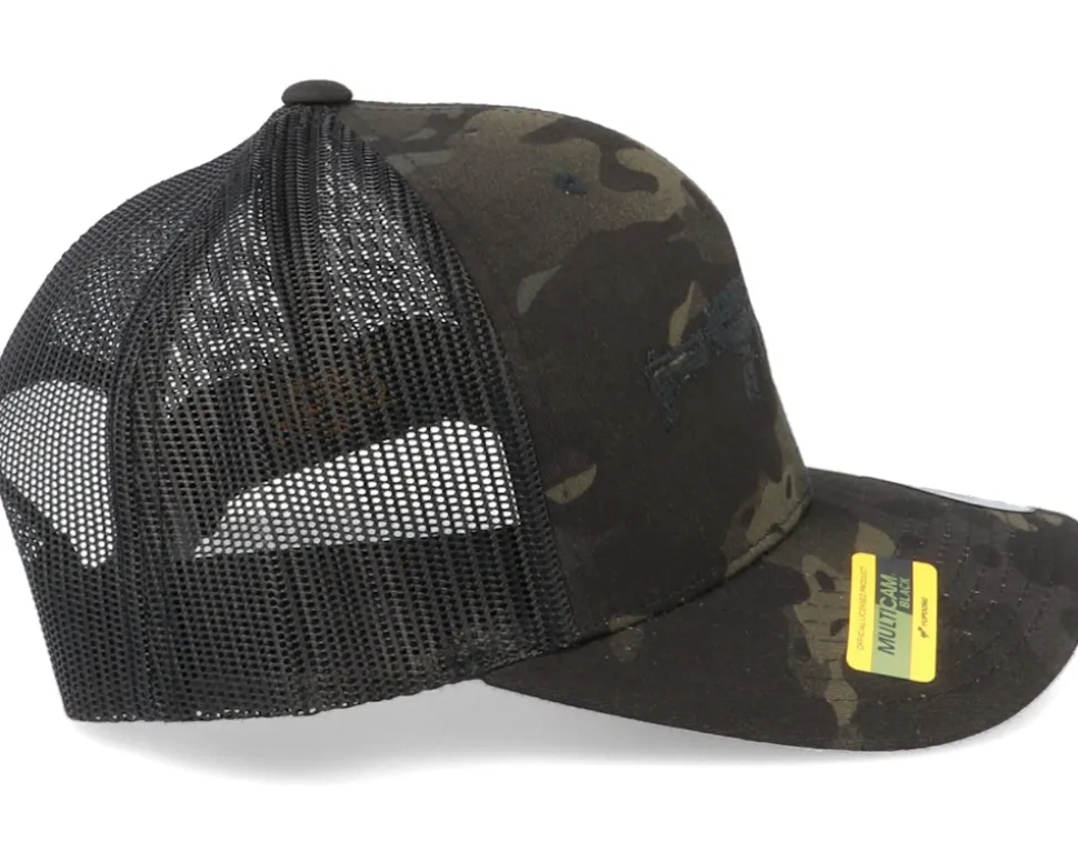 AK5C Black Camo Trucker - GUNS n SKULLS