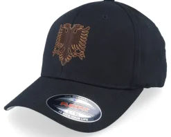 Albanian Eagle Patch Black Flexfit - Iconic