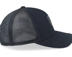 Albanian Eagle Shield Patch Black Trucker - Iconic