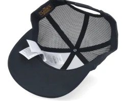 Albanian Eagle Shield Patch Black Trucker - Iconic