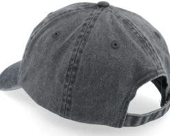 Albanian Eaglev Brown Patch Black Washed Dad Cap - Iconic