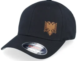 Albanian Small Eagle Patch Black Flexfit - Iconic