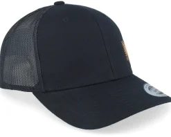 Albanian Small Eagle Patch Black Trucker - Iconic