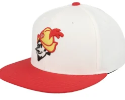 Albuquerque Dukes Archive 400 Ivory/Red Snapback - American Needle