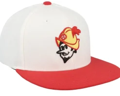 Albuquerque Dukes Archive 400 Ivory/Red Snapback - American Needle