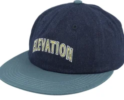 Alma Cap Navy Heather Strapback - Element