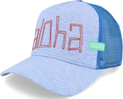 Aloha Jersey Blue Coastal Trucker - Coastal