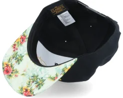 Aloha Summer Black/Floral Mint Snapback - Iconic