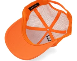 Alpha Block Mesh Cap Orange/Orange Trucker - Brixton
