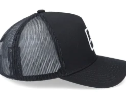 Alpha Block MP Mesh Black Trucker - Brixton