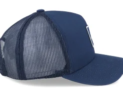 Alpha Block X C Medium Profile Mesh Navy/Navy Trucker - Brixton