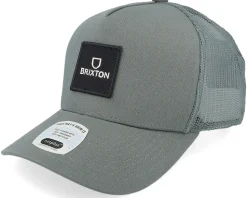 Alpha Block X C Mesh Agave Green/Agave Green A-Frame Trucker - Brixton