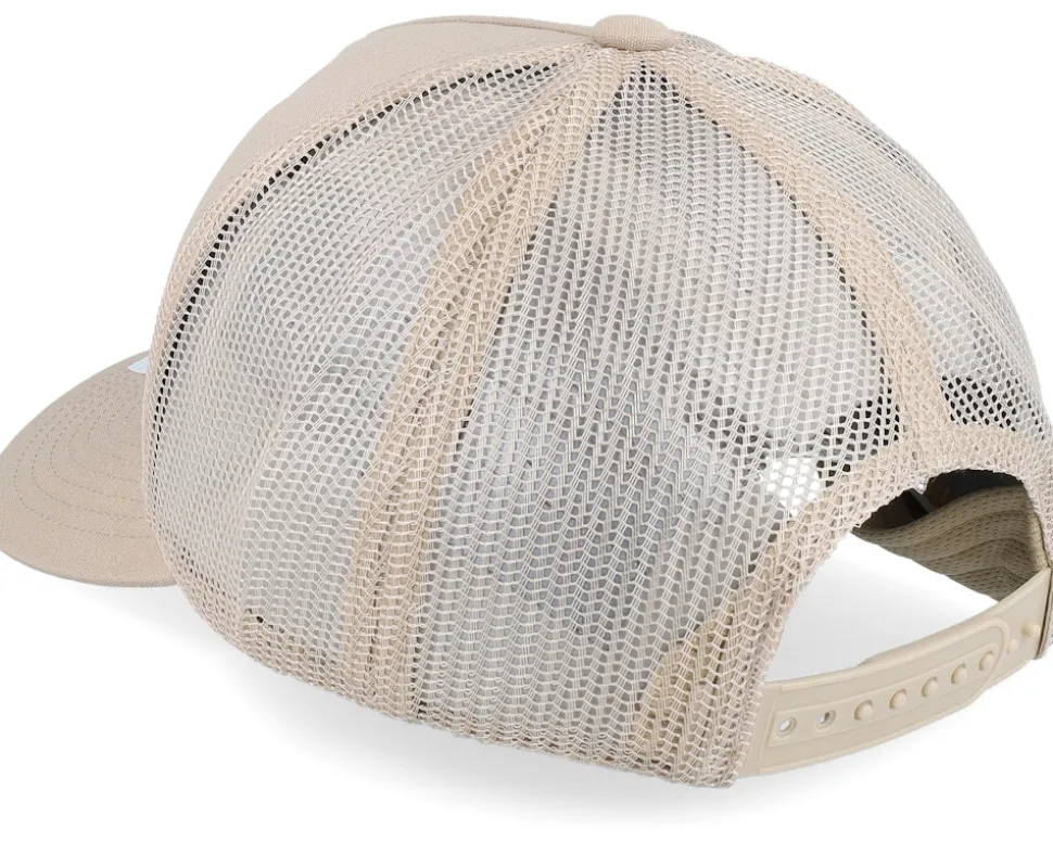 Alpha Block X C Mesh Cap Oatmeal/Oatmeal Trucker - Brixton