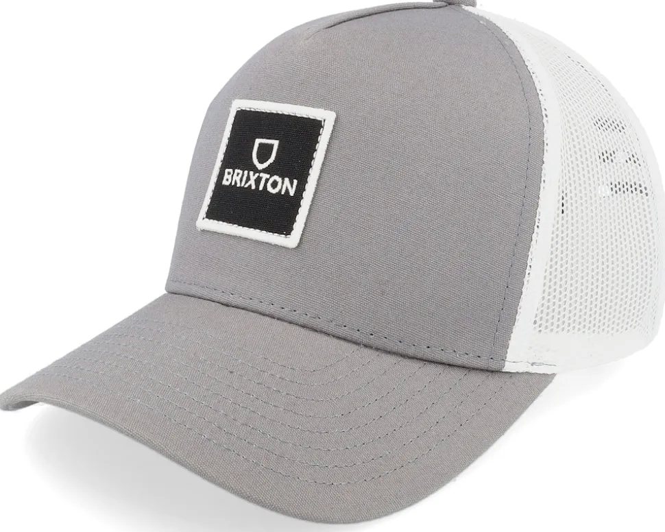 Alpha Block X C Mesh Cap Oatmeal/Oatmeal Trucker - Brixton