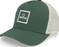 Alpha Block X C Mp Mesh Cap Pebble/White Trucker - Brixton