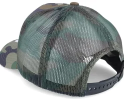Alpha Block X C Mp Mesh Cap Camo A-Frame Trucker - Brixton