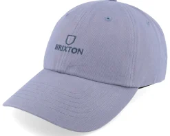 Alpha Cap Pacific Blue Vintage Wash Dad Cap - Brixton