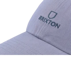 Alpha Cap Pacific Blue Vintage Wash Dad Cap - Brixton