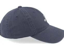 Alpha Cap Washed Navy Vintage Wash Dad Cap - Brixton