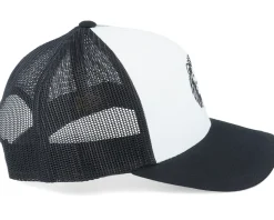 Alpha Lion Retro Black/White/Black Trucker - Iconic