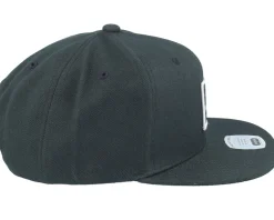 Alpha Square Black/Black Snapback - Brixton