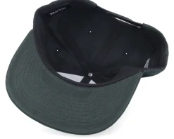 Alpha Square Black/Black Snapback - Brixton