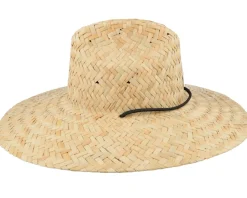Alpha Square Sun Hat Tan Straw Hat - Brixton