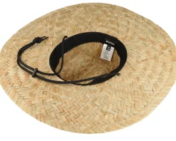 Alpha Square Sun Hat Tan Straw Hat - Brixton