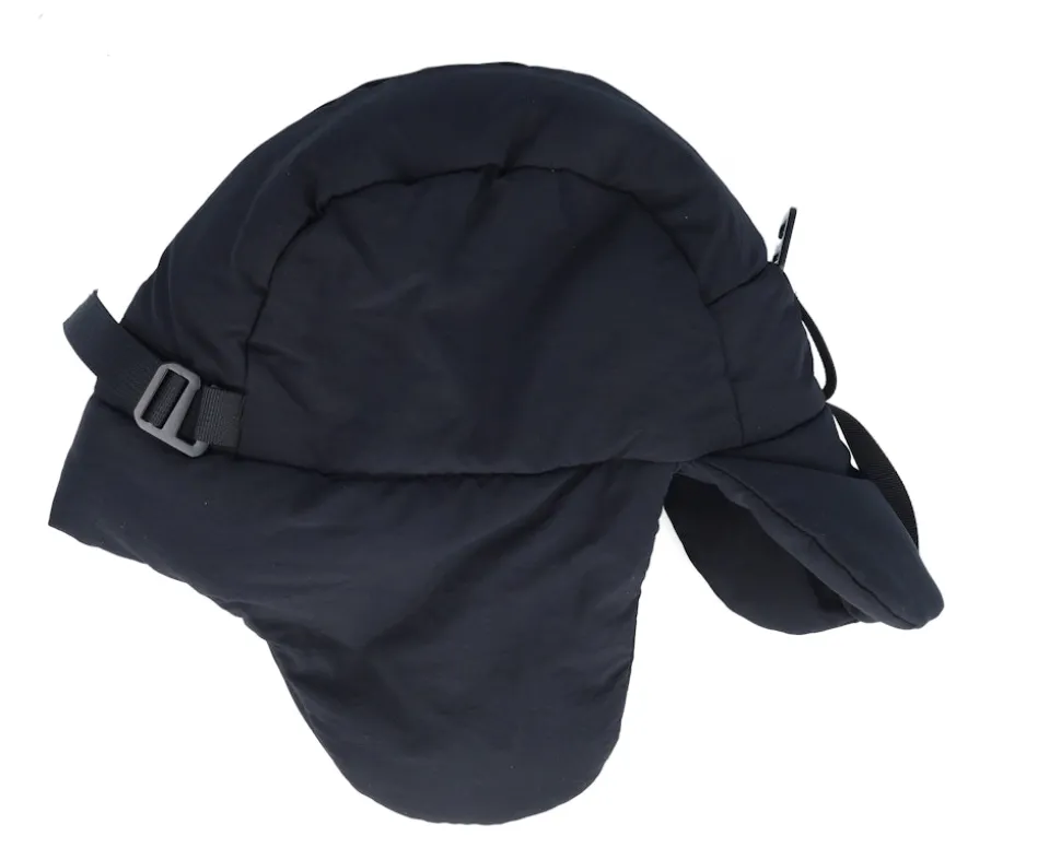 Alta Padded 5panel Hat Jet Black Trapper - Upfront