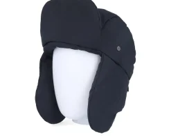 Alta Padded 5panel Hat Jet Black Trapper - Upfront