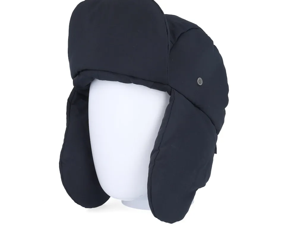 Alta Padded 5panel Hat Jet Black Trapper - Upfront