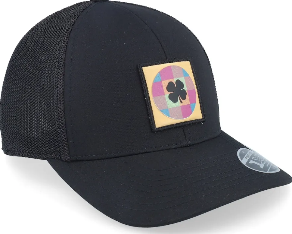 Alternate Black W Black Mesh W Patch Trucker - Black Clover