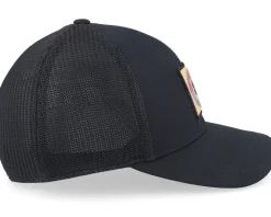 Alternate Black W Black Mesh W Patch Trucker - Black Clover