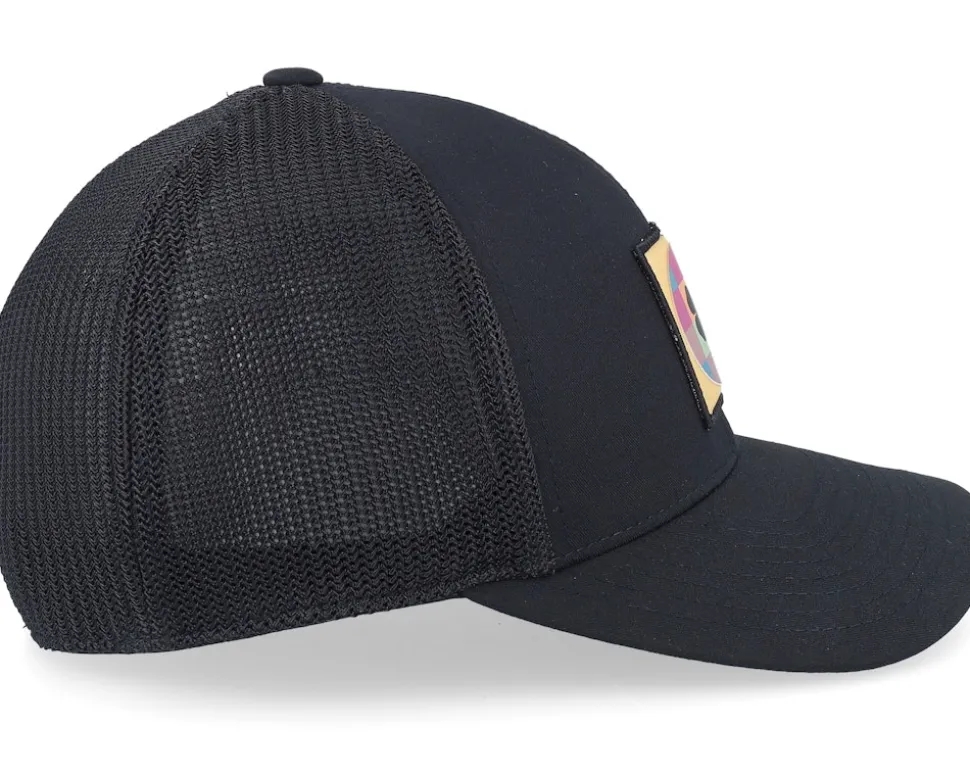 Alternate Black W Black Mesh W Patch Trucker - Black Clover