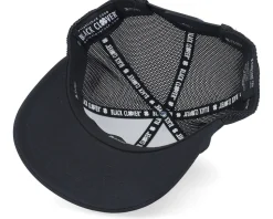 Alternate Black W Black Mesh W Patch Trucker - Black Clover