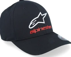 Always 2.0 Hat Black/White/Red Flexfit - Alpinestars