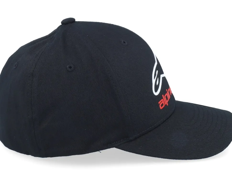 Always 2.0 Hat Black/White/Red Flexfit - Alpinestars